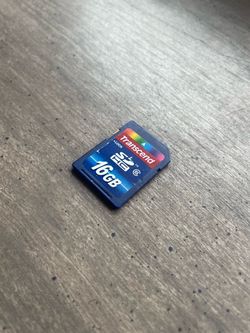 Transcend 16GB SDHC Class 6 Memory Card