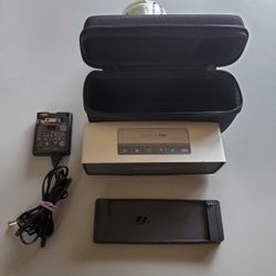 Bose Bluetooth SoundLink Mini Speaker Chargers & Case  24 Hour Test Period 