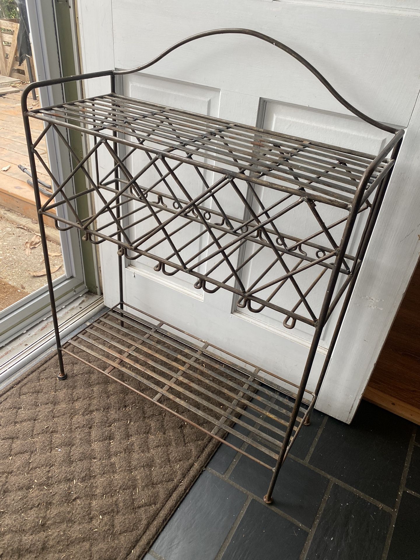 Heavy Metal Wine Rack