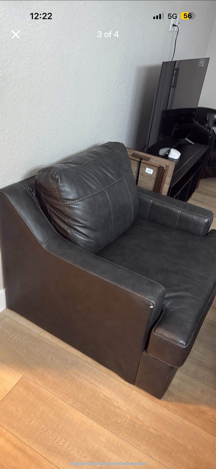 Leather Sofa Chair