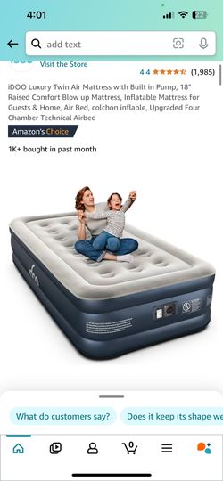 Air Mattress Full 