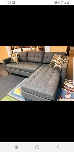 New Blue Grey Sectional