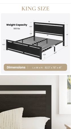 Queen bed frame