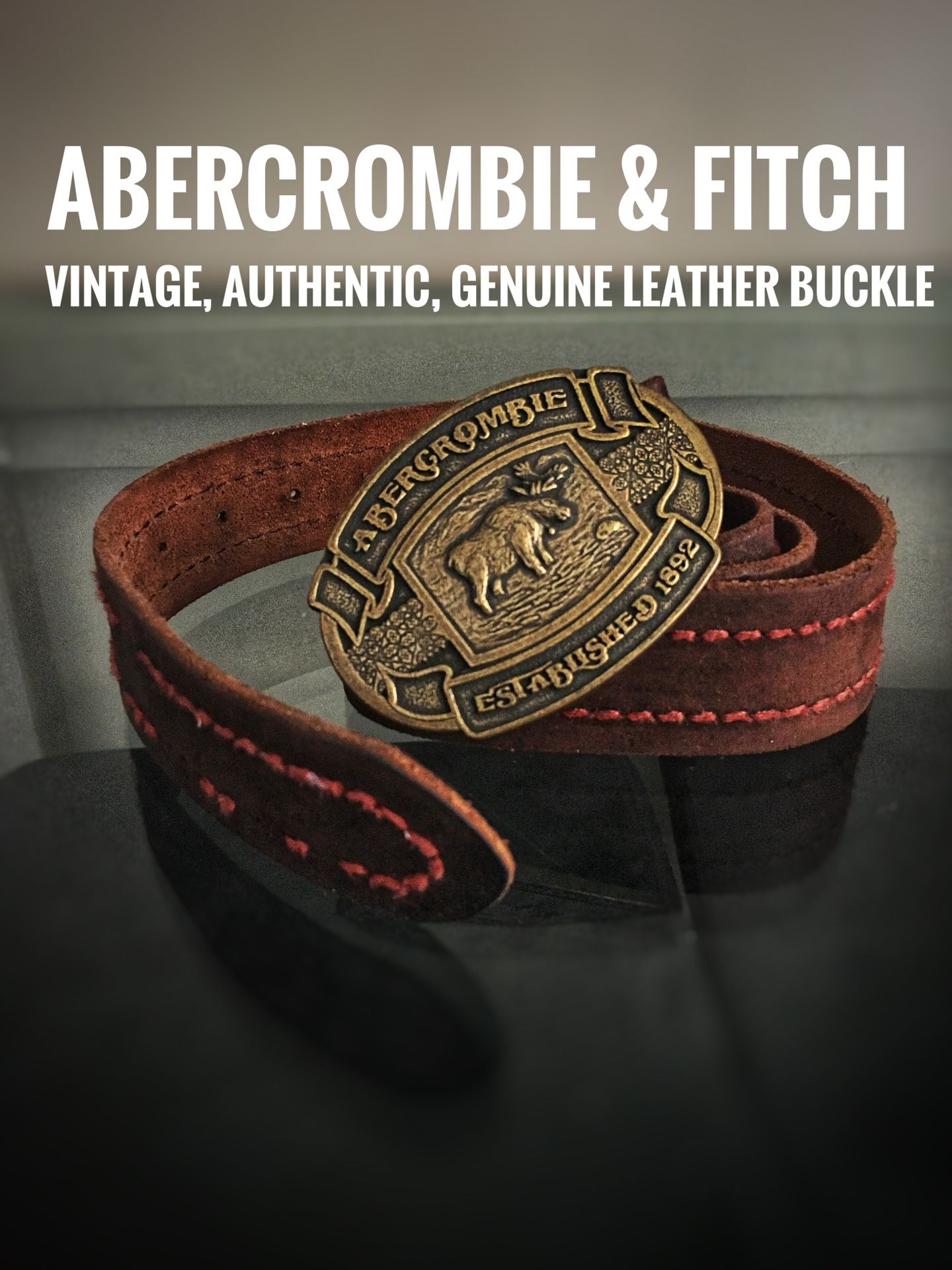 Abercrombie & Fitch Leather Belt!!! Sz 32
