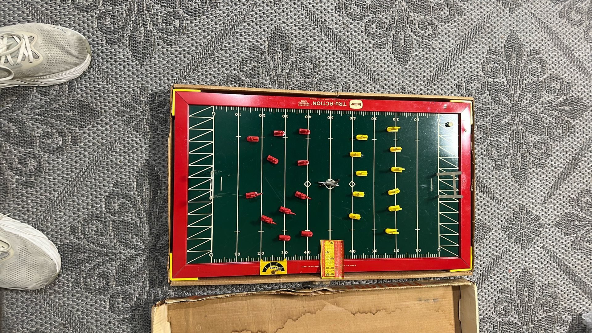 Vintage Tudor Tru-Action Electric Football Game
