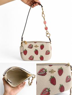 COACH nolita 19 (limited edition) strawberry shoulder purse