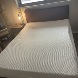 Full Mattress and Frame, Included Mattress Topper 