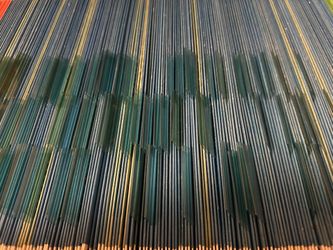 100 Blue Filing Cabinet File Folders