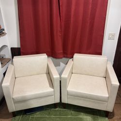 Set Of Leather Chairs