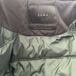 Zara Men’s Medium Jacket Water Repellent 