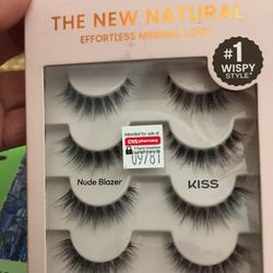 New Kiss Eyelashes Multipack 