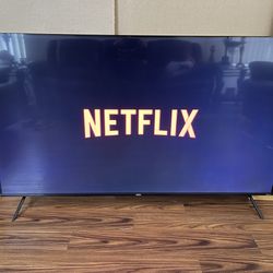 ONN 70" 4K UHD HDR10 Roku TV In Excellent Working & Cosmetic Condition With New Remote Control, HDMI Ports Working. $300 Firm On Price