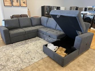 Color Options Sleeper Sectional Couch Set Fast Delivery Only $39 Down Payment 👉 PLEASE ASK FOR JON GREEN WHEN YOU ARRIVE!
