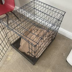 Nice dog cage. Good shape ready to go 24 x 20.