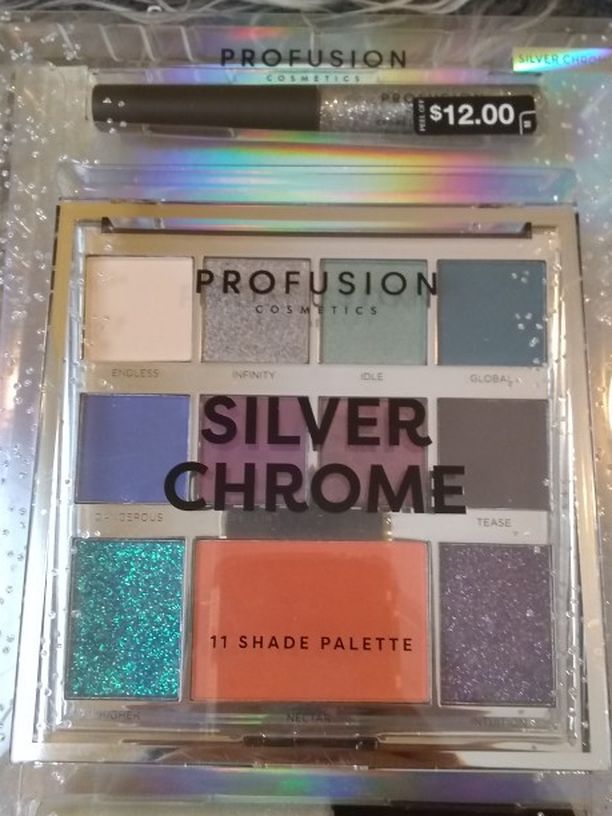 Profusion Silver Chrome Eyeshadow Palette