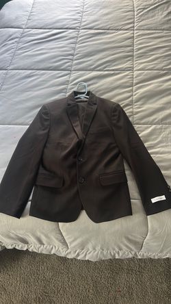All Black Calvin Klein Suit Boys