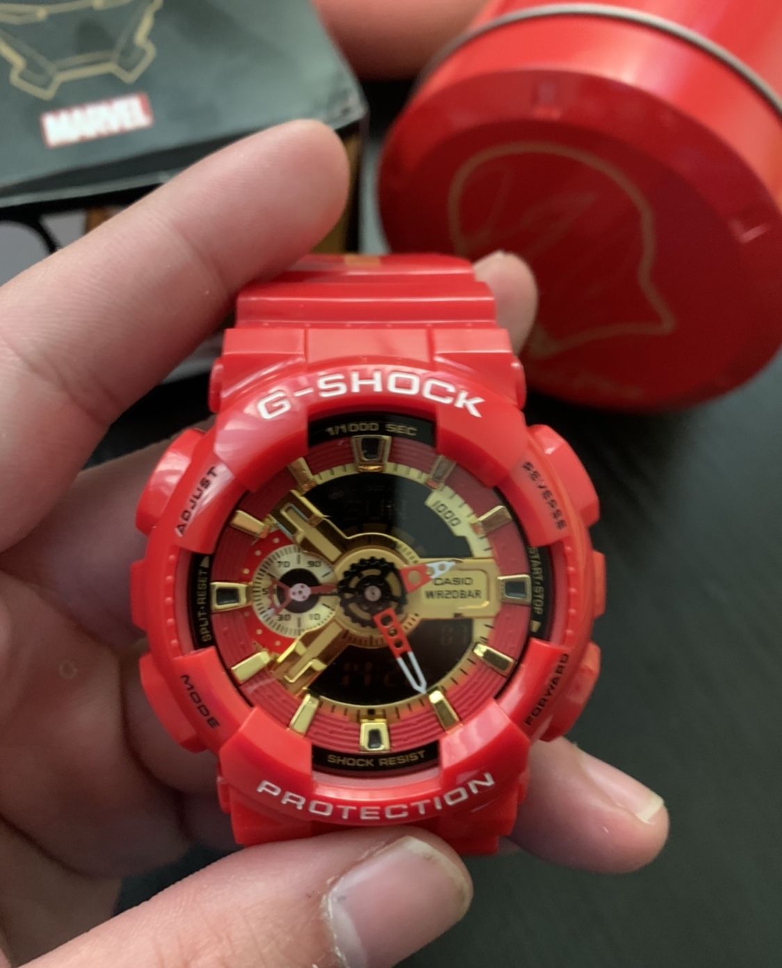 casio gshock iron man limited edition original