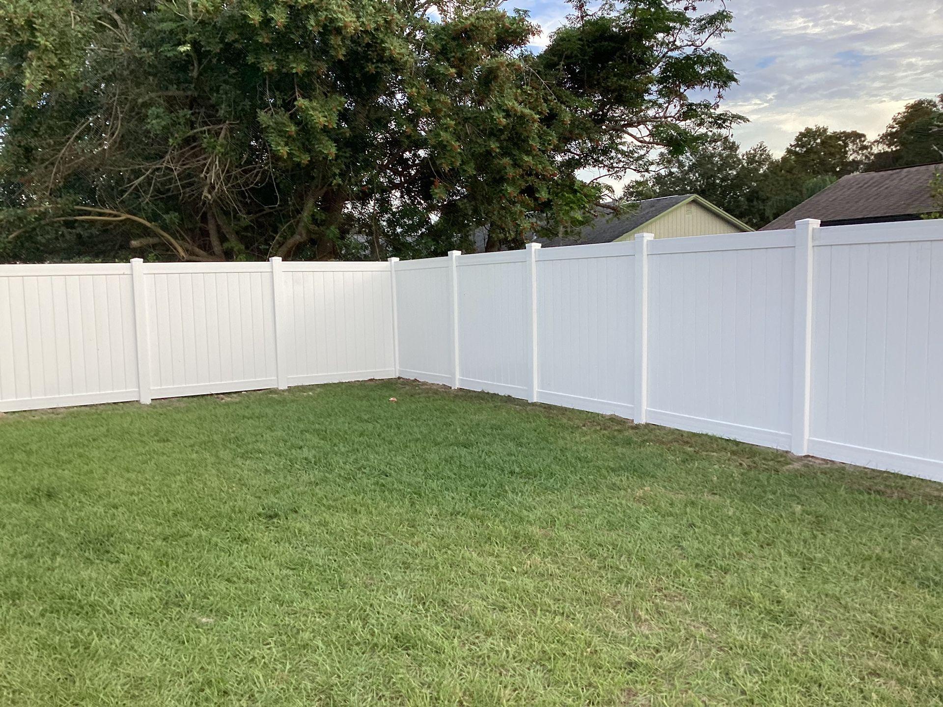 Vinyl Fence