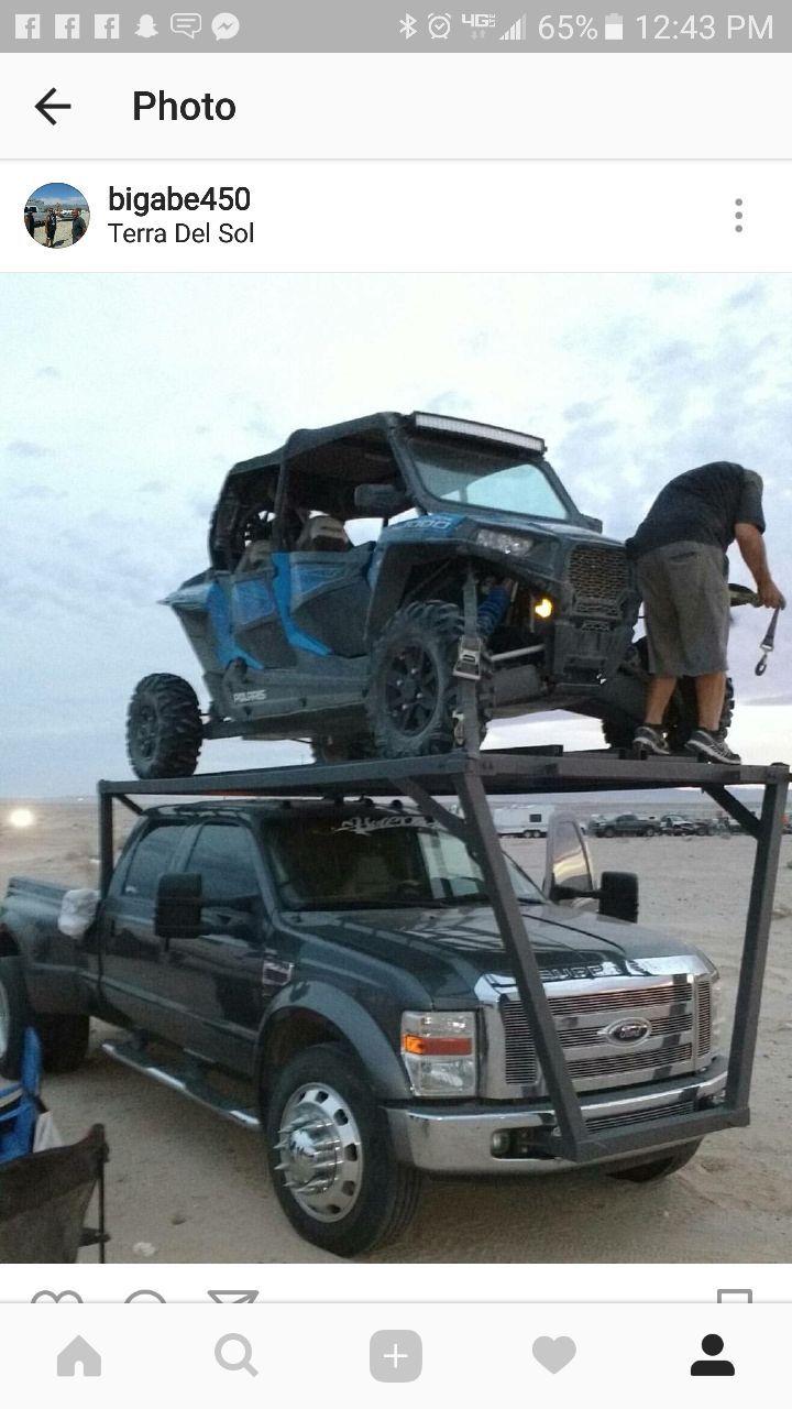 Utv razor 4 seater rack