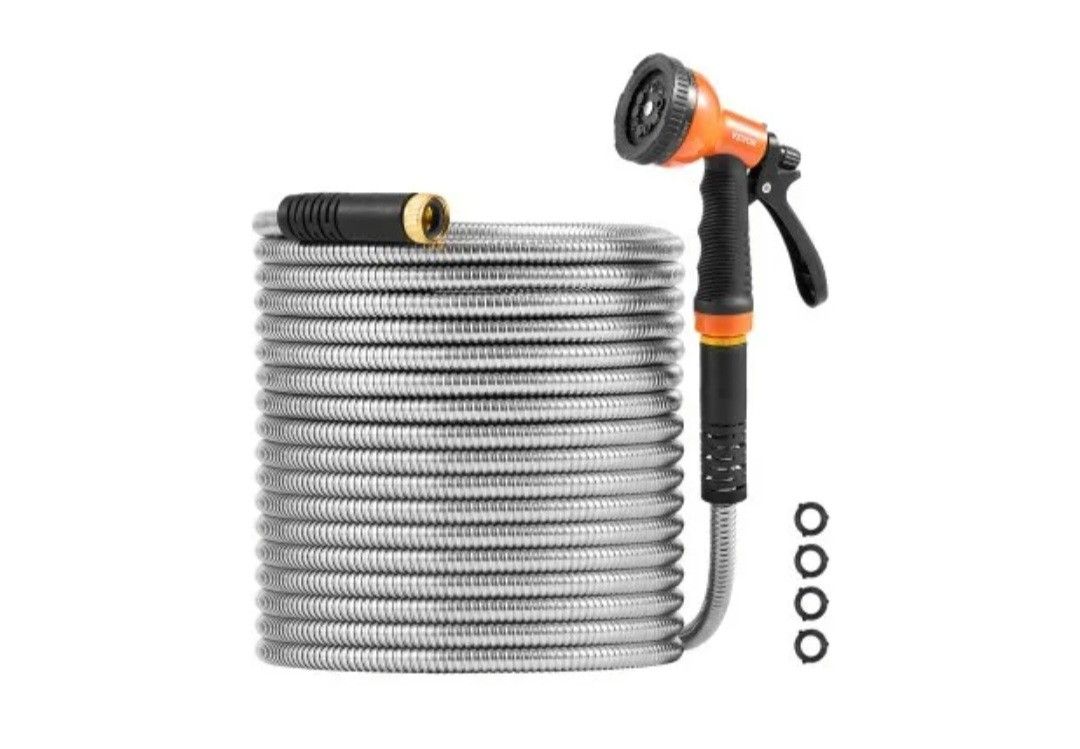 50 Foot Garden Hose And Sprayer