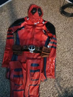 Lady Deadpool Halloween Costume-WomensXSmall