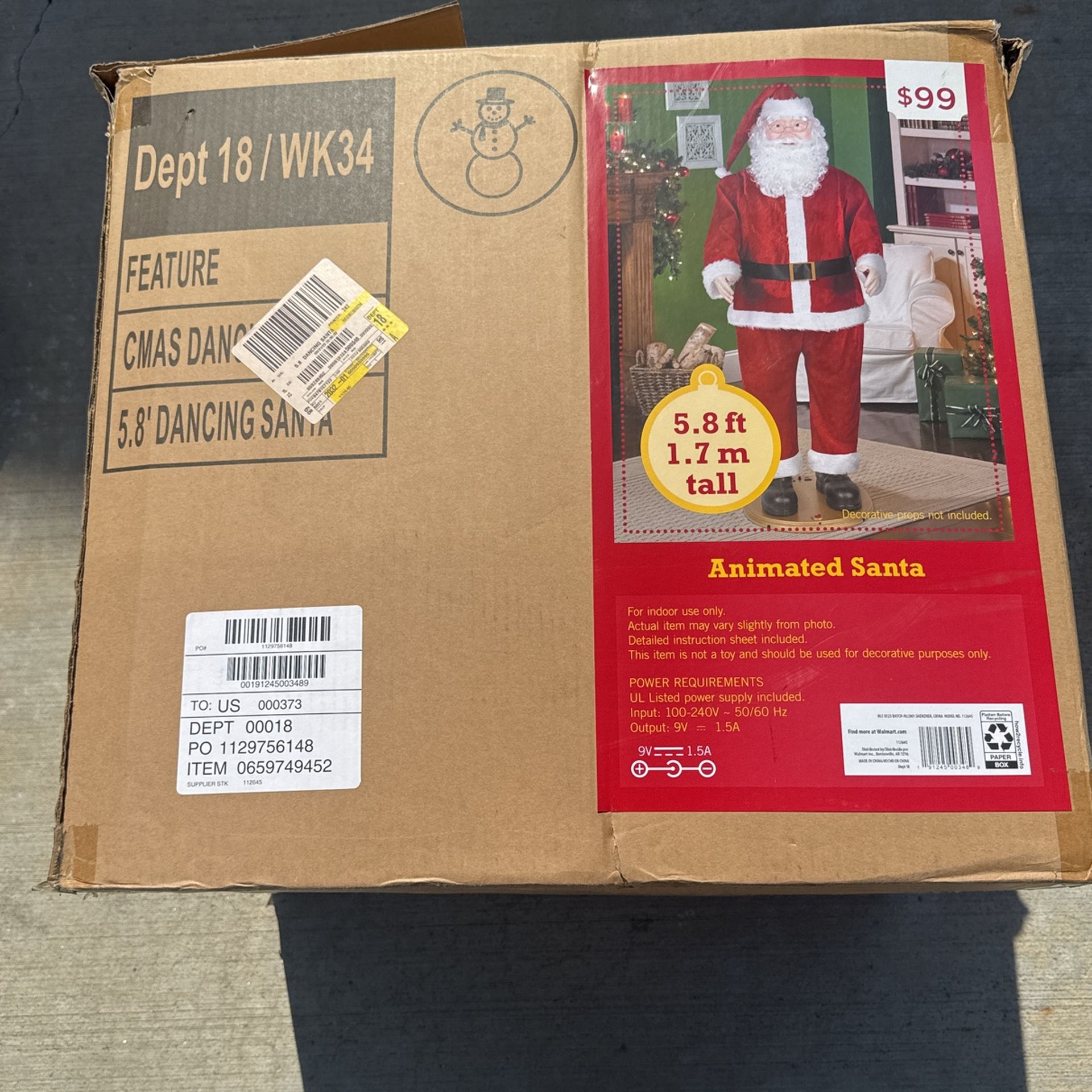 Animated Santa