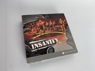 Beachbody Insanity Workout DVD Set, 60-day extreme fitness program (missing 1 Disc)