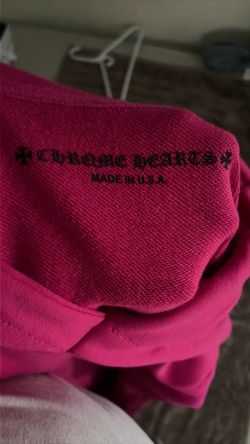Chrome hearts web hoodie Medium