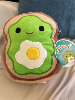 Squishmallows Sinclair Avocado Toast Plush