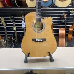 New Don Cortez Economical Acoustic Electric Guitar With Bag $199. Black Friday Sale 