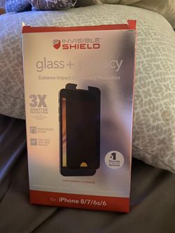 Invisible Shield Glass+Privacy iPhone 8/7/6s/6