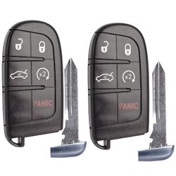 SUPALAND Key Fobs 2-Pack - Chrysler / Dodge - New