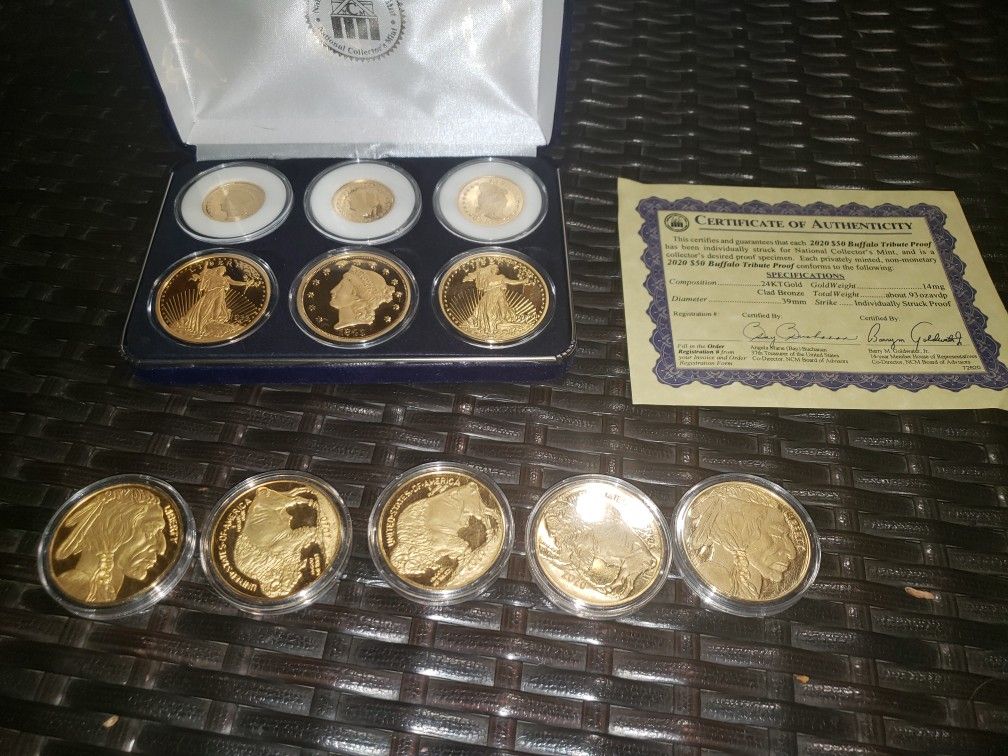 Buffalo Tribute Coin Set