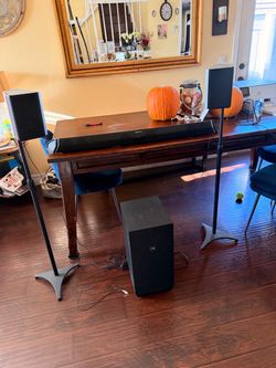 Black Nakamichi Shockwafe Pro 7.1.4 soundbar system