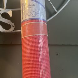 Pink/Coral Yoga Mat BNIB