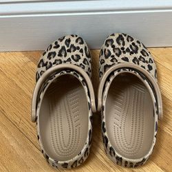 Leopard Crocs