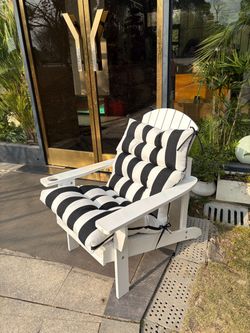 2 Pcs Set High Back Patio Chair Cushions, Tufted Rocking Chair Cushions, Adirondack Cushions for Garden Porch Home Office Chair Use,44'' x 22''x 4'',