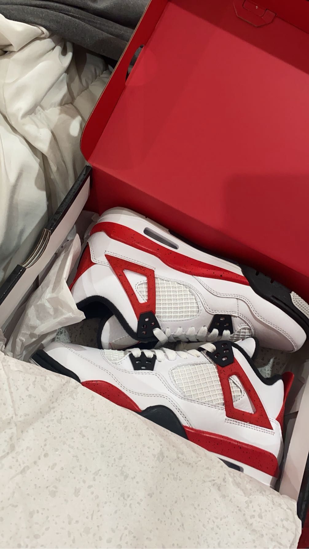 Jordan 4 Retro Red Cement 