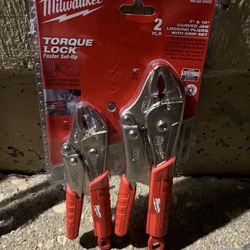 Milwaukee Set Of Two Vice Grips