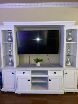 Entertainment center with coffee table