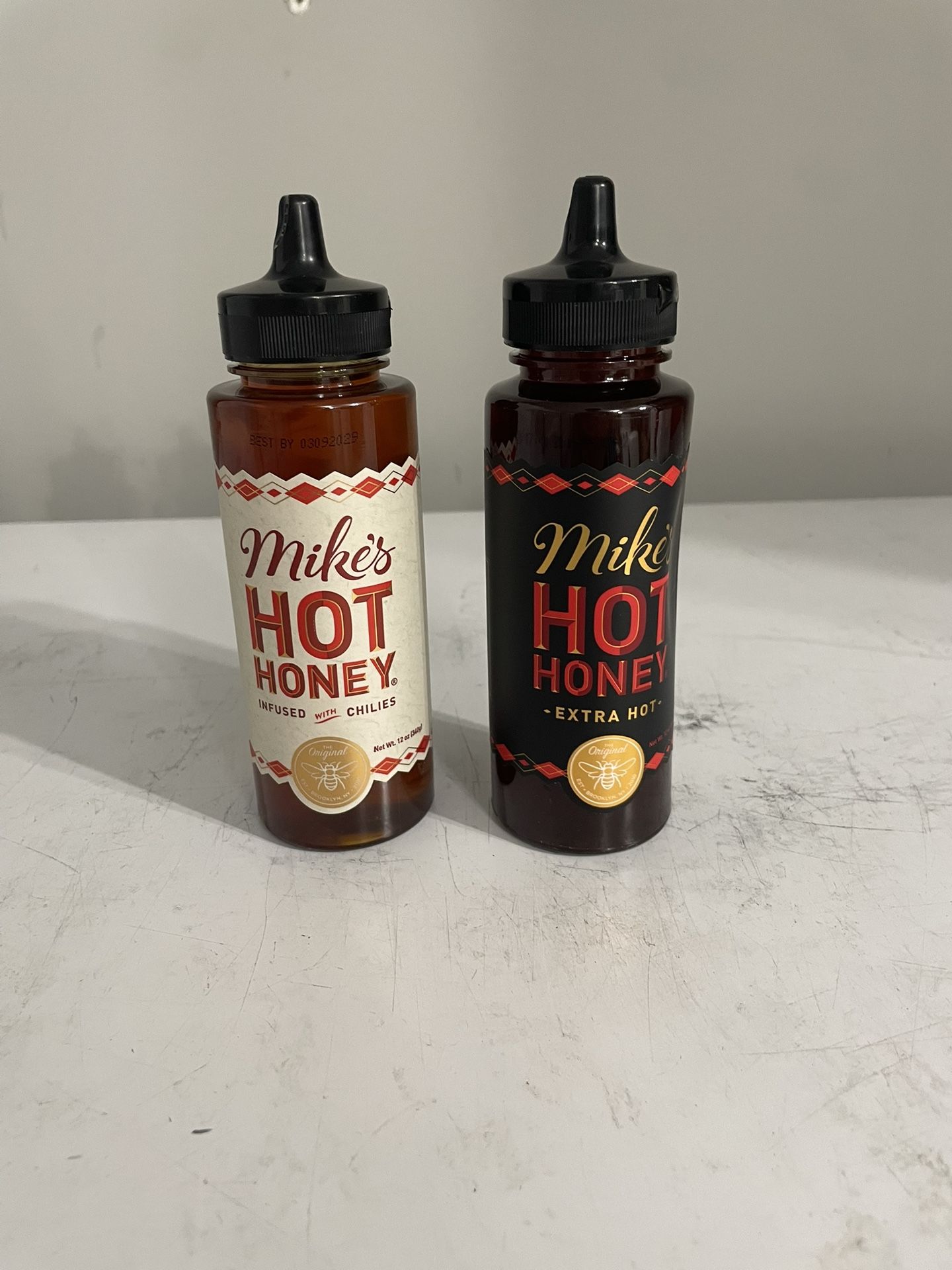 Mikes Hot Honey Original & Extra Hot combo Pack - Brand New