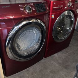 LG Washer And Samsung steam dryer excellent condition
