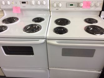 Used Electric Stove Starting At