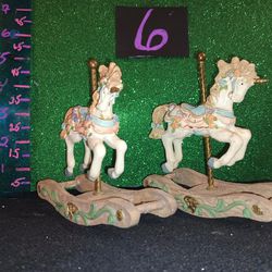 Set Of 2 Rocking Chair carousel Unicorn 