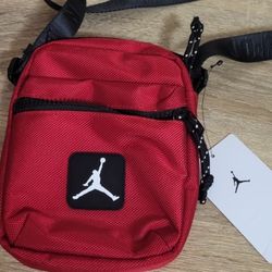 Red Jordan Crossbody Bag
