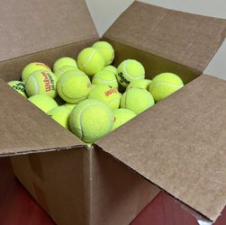 50 Used Tennis Balls