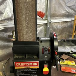 CRAFTSMAN  4 x 6-in. Belt and Disc Sander  4 x 36-in. 