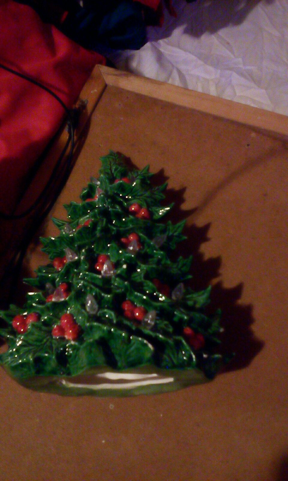 Christmas glass tree