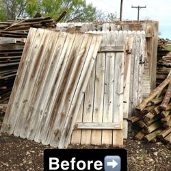 Repurposed Cedar Panels MUST GO TODAY