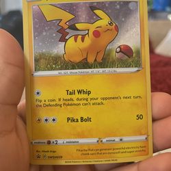 Pikachu Tail Whip $20 SPINARAK $5